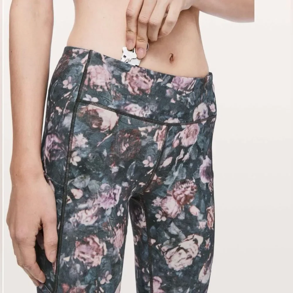 Lululemon Speed Up Tight Frost Rose Multi C3*